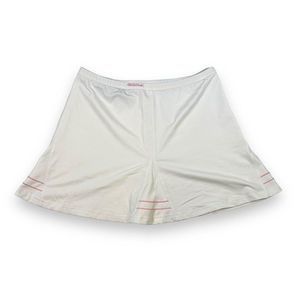 EUC Vintage Bolle‎ Sport Tennis Mini Skirt Athletic Womens Small White